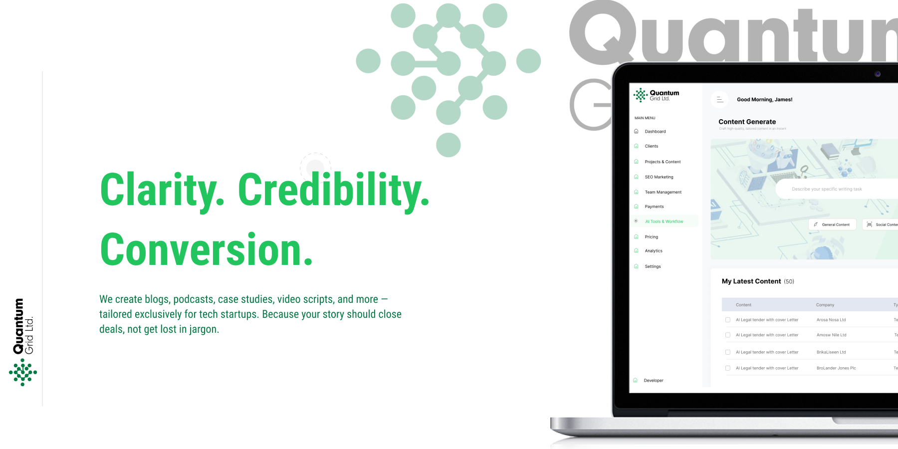 Tech Startup Content Marketing